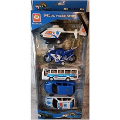 Полицейские машинки 5 машинок Вспыш машинки Молния Маквин Маккуин Автовоз с машинками тягач щит Мэтр Джексон