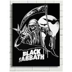 Картина по номерам Музыка Black Sabbath - 7693 В 30x40