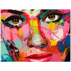 Картина по номерам на холсте Одри Хепберн - 6278 Г 30x40