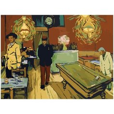 Картина по номерам на холсте Ван Гог С любовью, Винсент - 617