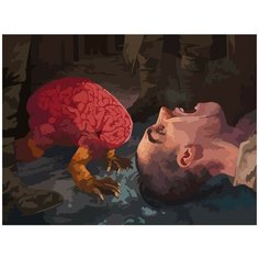 Картина по номерам на холсте настольная игра MTG Magic the gathering - 6901 Г 30x40