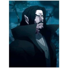 Картина по номерам на холсте Аниме Кастельвания 5200 30x40