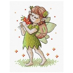 Набор для вышивания "Эльфийка", 12,5х9,5 см, Жар-птица (МП-студия)