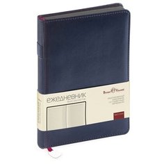 Ежедневник А5 недатированный Polo, синий Bruno Visconti