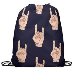 Сумка-мешок для обуви с принтом Gorolla