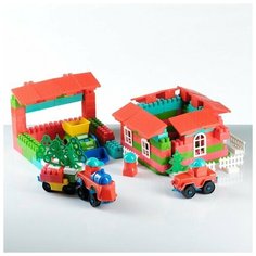 Конструктор, 200 деталей, 25 х 25 х 30 см Нет бренда