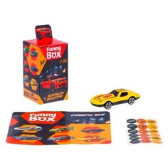 Набор для детей Funny Box «Машинка» Набор: инструкция, наклейки, микс Woow Toys