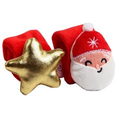 Набор Крошка Я Браслетик Домик Деда Мороза 2шт 6849724 красный