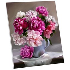 Картина по номерам Школа талантов, на холсте с подрамником "Букет" 40х50 см