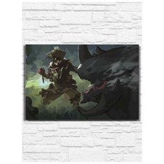 Картина по номерам на холсте Apex Legends (апекс ледженс, шутер, PS, Xbox, PC, Switch) - 10274 60х40