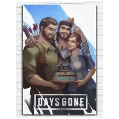 Картина по номерам на холсте игра Days Gone - 9553 В 60x40