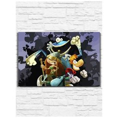 Картина по номерам на холсте игра Rayman Legends (PS, Xbox, PC, Switch) - 9771 Г 30x40