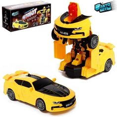 Робот-игрушка «Автобот», трансформируется, световые эффекты, русская озвучка, работает от батареек Woow Toys