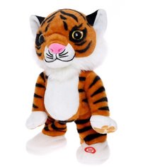 Интерактивная мягкая игрушка Zabiaka Тигрёнок Сэм, 6885298/6885299, рыжий