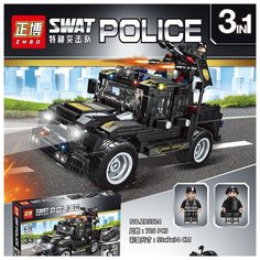 Конструктор Swat Police NO.5524 Военная техника 3 в 1 / 715 деталей Ihhipo
