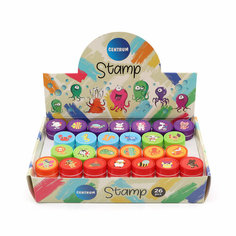 Штампик для творчества, ассорти, в дисплее, Centrum