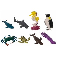 Игровой набор морских животных, 8 штук (Q502-8) Tong DE