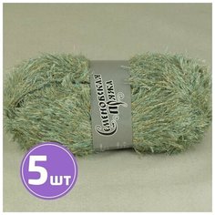 Пряжа Семеновская пряжа Holiday grass (16035), лен-ледн.-золото 5 шт. по 100 г