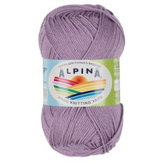 Пряжа ALPINA "LOLLIPOP" 100% хлопок 10 шт.х50г 175м №12 сиреневый