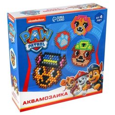 Аквамозаика Paw Patrol, Щенячий Патруль, 4 фигурки Spin Master