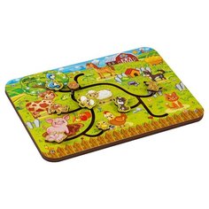 Обучающая игра ТРИ совы Лабиринт-пара "Ферма", дерево