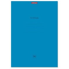 ErichKrause Упаковка тетрадей Классика Neon 096047254-56330, клетка, 96 л., 1 шт., голубой
