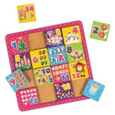 Настольная игра «Пятнашки. Новогодние радости» Woodland