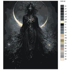 Картина по номерам,"Живопись по номерам", 40 x 50, EZO-32, духовное исскувство,