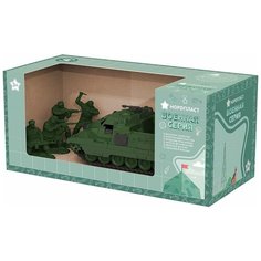 Игровой набор нордпласт Боевые машины Страж и Закат с солдатиками в коробке