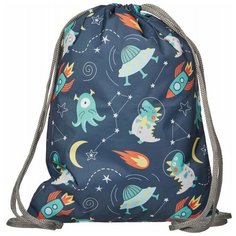 Мешок для обуви №1School Космос 360x470 мм, Мо-26-1
