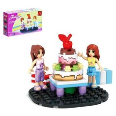 Конструктор «Праздничный торт», 60 деталей Keyixing