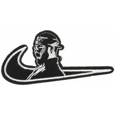 Нашивка, шеврон, патч (patch) Miyagi Мияги (Hajime), размер 9,5*5 см, 1 шт. Нет бренда