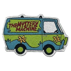 Нашивка (шеврон, патч) на одежду Мистическая машина из Скуби Ду на термоплёнке 10,5х6 см Tixxi Studio