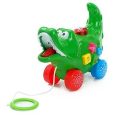 Каталка на верёвке «Крока», звуковые эффекты Нет бренда