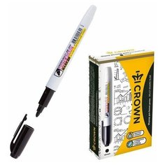 Маркер для доски 2.0 мм, Crown Multi Board Slim WB-505, чёрный