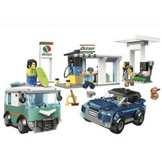 Развивающий конструктор Сити Cities "Станция технического обслуживания Нет бренда