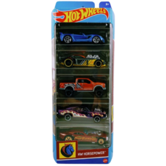Набор из 5-ти машинок Hot Wheels HW Horsepower HFV94