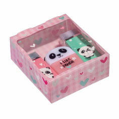 Набор настольный BRUNO VISCONTI канц. Панды 3 предмета 2-736/06