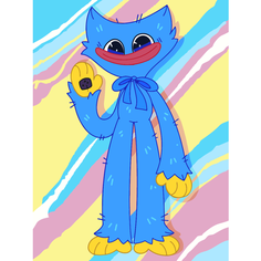 Картина по номерам Хагги Вагги на стену Палитра забав