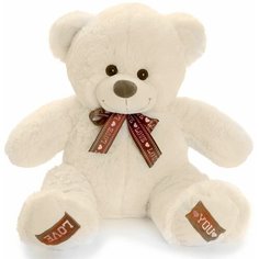 Мягкая игрушка Медведь Амур молочный, 70 см Denco Store
