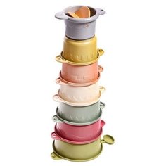 Развивающая пирамидка «Улиточка», 7 предметов Без бренда