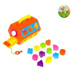 --- Развивающая игрушка-сортер "Бочонок", микс