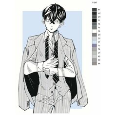 Картина по номерам Y-247 "Аниме токийские мстители. Наото Татибана" 50х70 Brushes Paints