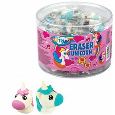 Ластики 36 штук Centrum из синтет. каучука "UNICORN" 2.1x3x3.7cм, Арт. 80557