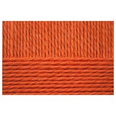 Пряжа Пехорка Удачная, 50 % шерсть, 50 % акрил, 100 г, 250 м, 5 шт., 194 рыжик