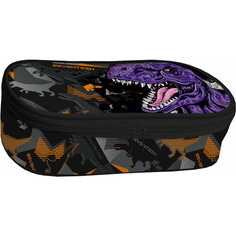 Пенал овальный SKJB-UT3-301N Seventeen, Динозавр, размер 22 х 10 х 5,5 см, для мальчиков.