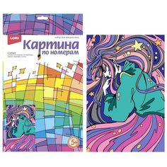 Набор для творчества Картина по номерам для малышей аниме "Красивые сны" Ркн-116 Lori