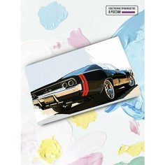 Картина по номерам на холсте Dodge Chargerposter, 40 x 60 см