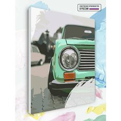 Картина по номерам на холсте Зеленая копейка, 40 х 50 см