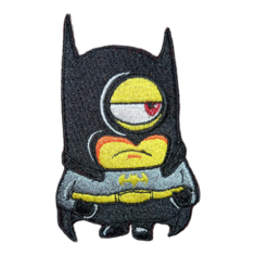 Нашивка, шеврон, заплатка, патч, термонаклейка "Миньон, Бэтмен" / декор для одежды / Dolinushka